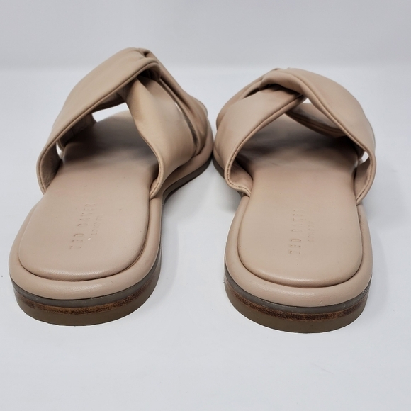 TED BAKER PEBBA KNOT FRONT FLAT SANDALS IN BLUSH SIZE EU 36 WOMEN SLIP ON SHOES - Picture 7 of 11